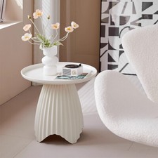 Corner Coffee Table Round Side
