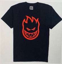ZUMIEZ Spitfire Bighead Black & Red T-Shirt