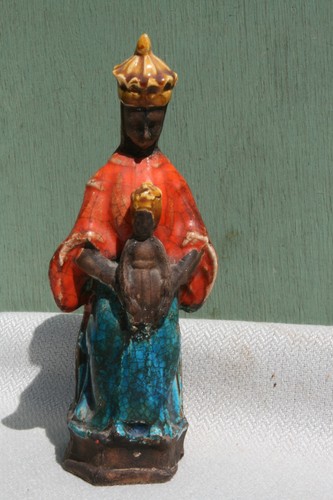 Vierge enfant en terre - vierge,