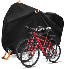 Housse vélo pour 2 vélos - Imperméable - Tissu Oxford 210D - 210 x 110 x 95 c...