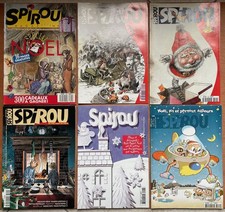 Lot de 10 magazines Spirou