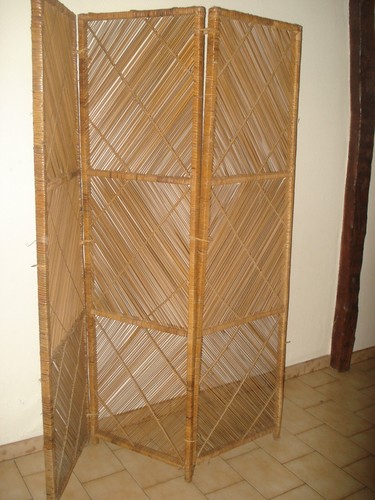 Paravent vintage bambou - vintage, et