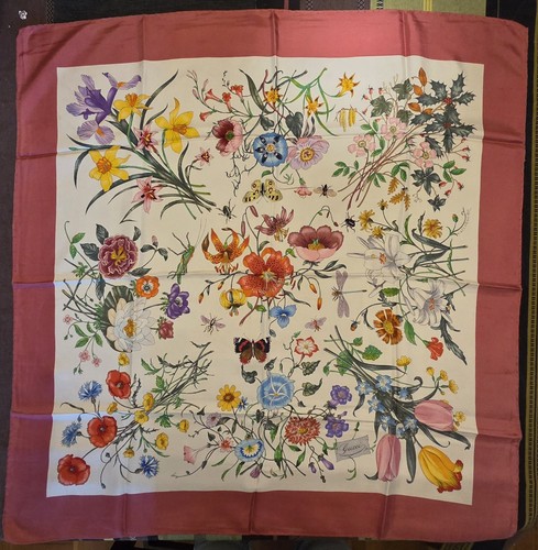 Gucci flora silk scarf - flora,