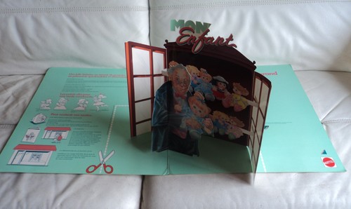 Rare plv carton poupée mattel - plv,