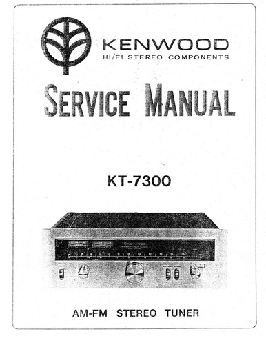 Service manuel instructions - manuel, d'instructions