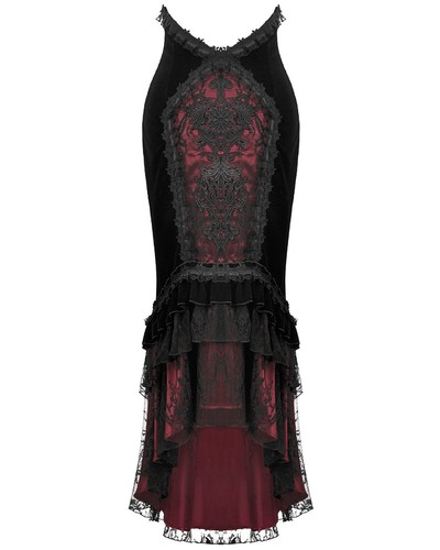 Jupe sirène velours gothic - sirène,