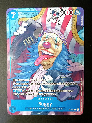 One piece english buggy - piece,