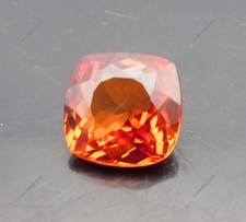 10,25 ct saphir orange naturel