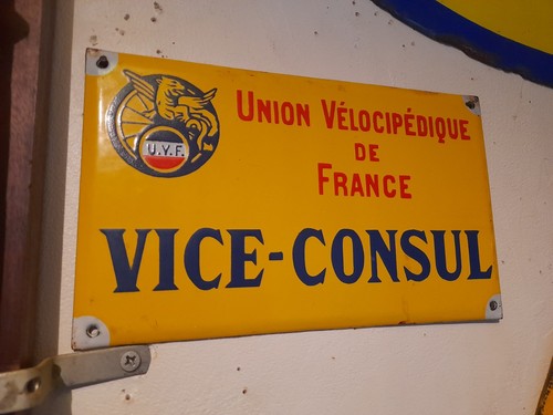 Ancienne plaque émaillée - plaque,
