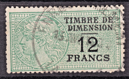 Timbre france fiscal 1933 - france,