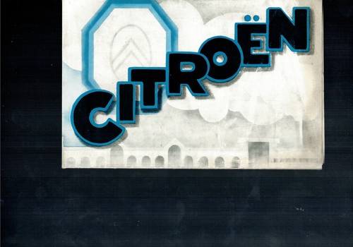 Depliant citroen - depliant, b