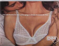 1979 PRESS AD DIM A REAL WOMAN A REAL BRA SOFT UNDERWIRE