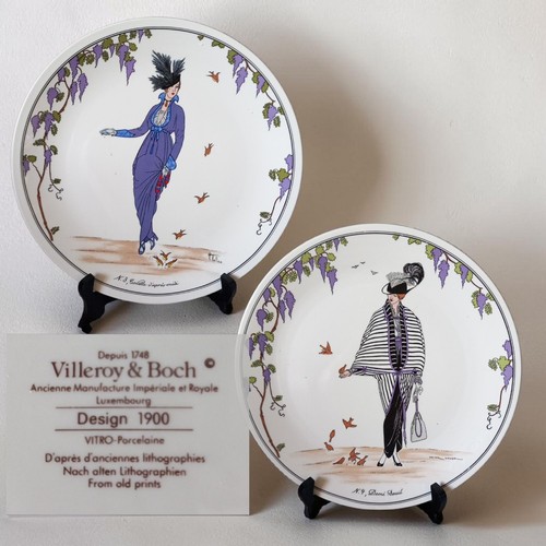 Assiettes de villeroy - 26, cm