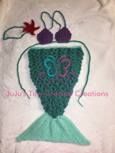 Baby mermaid outfit halloween - baby,