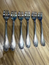 6 fourchettes à huitres  en