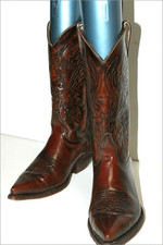 SAN DIEGO BOOTS Santiags Cuir