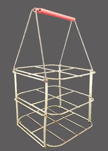 Ancien porte bouteilles fer - porte, en