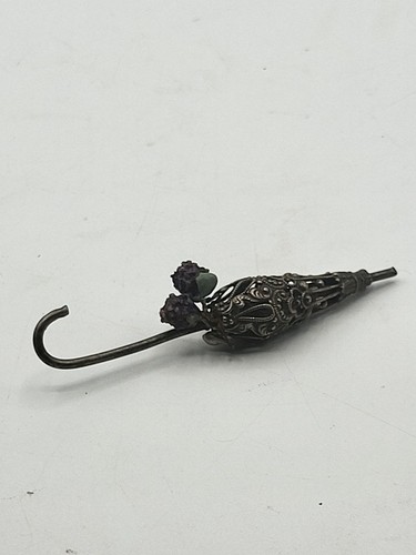 Broche ancienne ombrelle