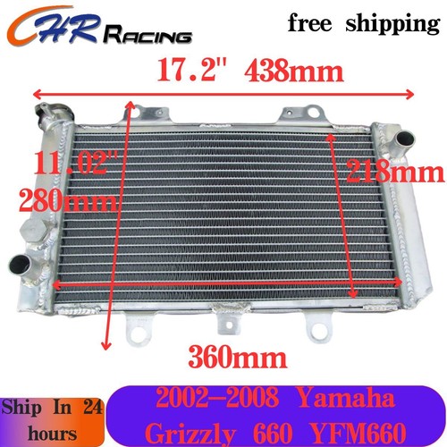 Aluminum radiator for yamaha - aluminum,