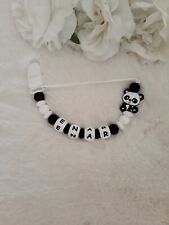 Attache Tétine En Silicone, Accroche Sucette Personnalisé, Attache Tétine Bébé 