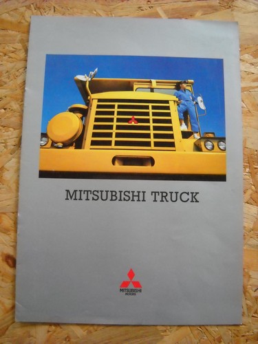 Brochure mitsubishi truck - mitsubishi,
