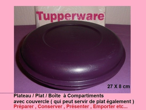 Tupperware plateau plat - plateau,
