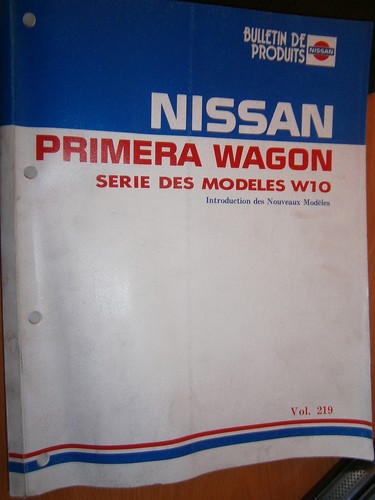 Nissan primera wagon - -, w10