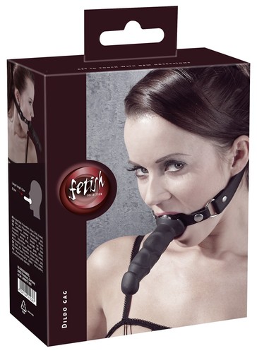 Bâillon simili cuir avec - en,