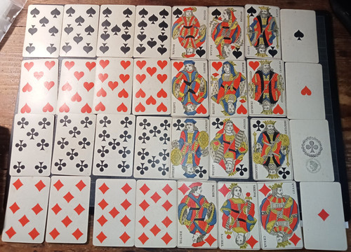 Ancien jeu cartes à - jeu,
