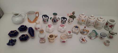 Lot miniatures en - de,