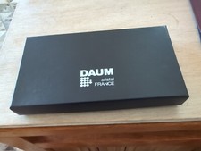 6 Vintage Daum Crystal Knife Doors 