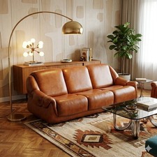 Canapé Vintage Simili Cuir 3