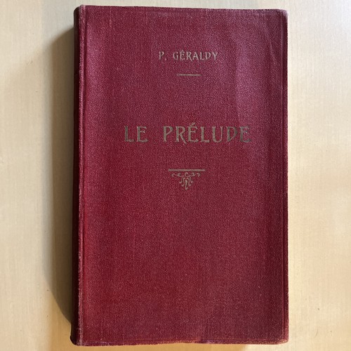 Prélude geraldy - prélude, p.geraldy