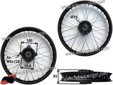 Jante Avant axe 15mm Acier