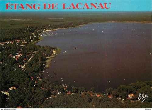 Carte postale lacanau - postale,