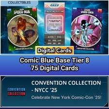 Topps Marvel Collect Convention Collection NYCC 2025 Base Tier 8 75 Cards