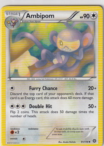 Pokemon carte chaudière - xy, à