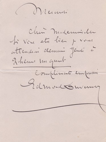 S edmond duvernoy - ✒,