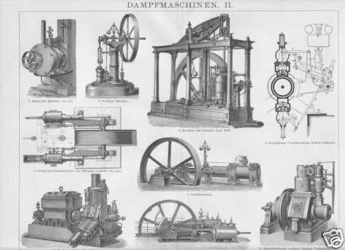 Moteur vapeur cox - à,