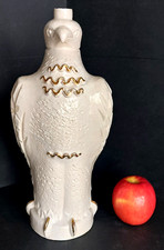 Ceramic Design Lamp Crackle Art Deco Eagle Signed Sainte Radegonde Jouve