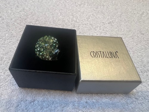 Bague cristaluna bombata