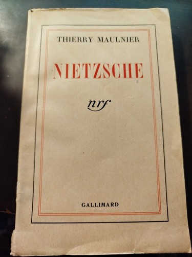 Nietzsche thierry maulnier - thierry,