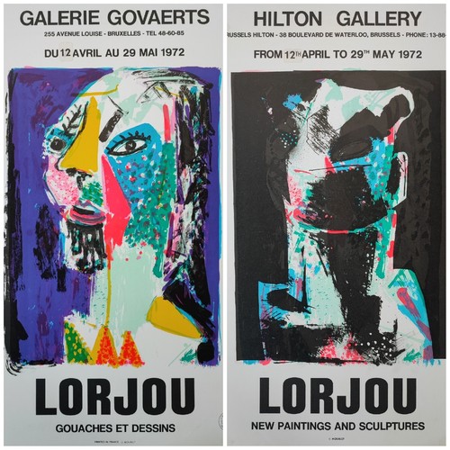Bernard lorjou affiche - lorjou,