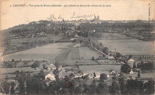 Langres vue prise - langres,