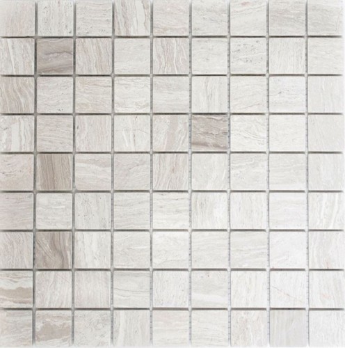 Mosaïque marbre gris rayures - gris,