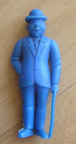 Figurine tintin dupont - , bleu