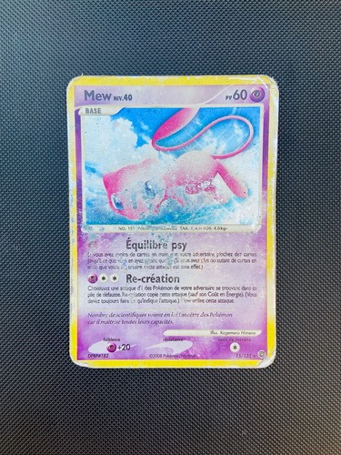 Carte pokemon mew 132 - carte, 15/132