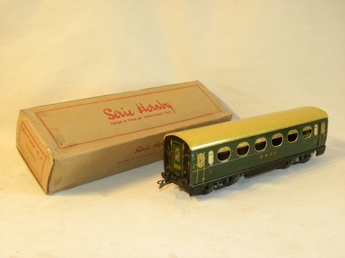 Jouet ancien tole train - jouet, o
