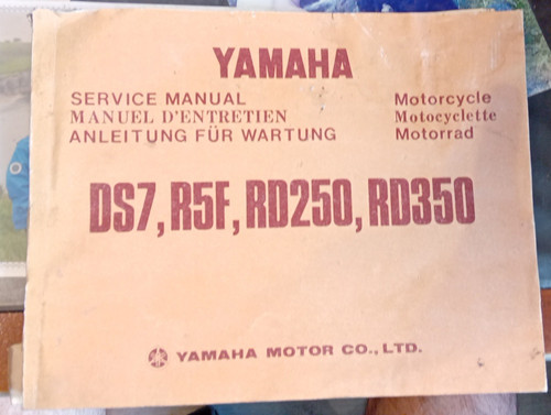 Yamaha rd250 rd350 ds7 - rd250/rd350/, r5f
