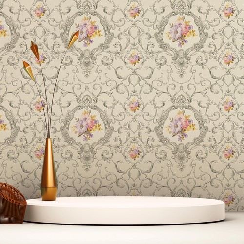 Papier peint baroque raffaele - papier,